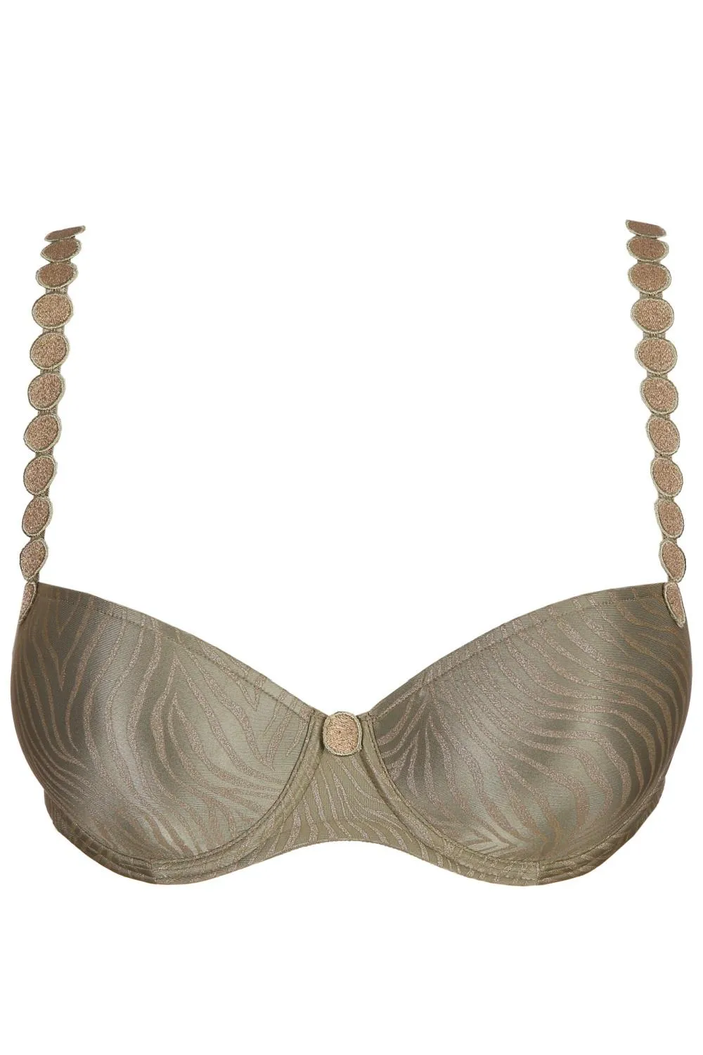 Marie Jo Tom Padded Balcony Bra,  Golden Olive (0120829)