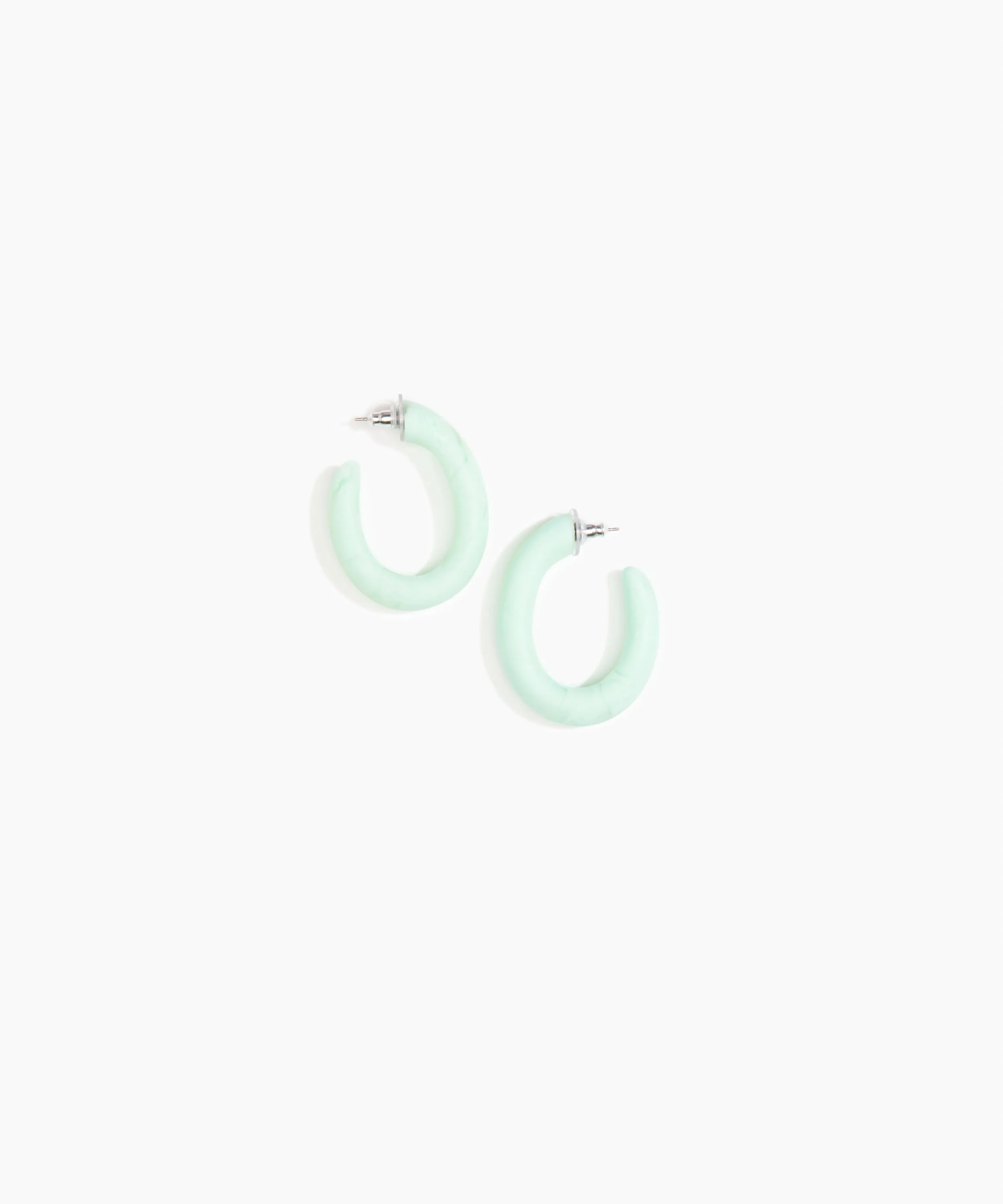 Medium Pebble Loop Earrings