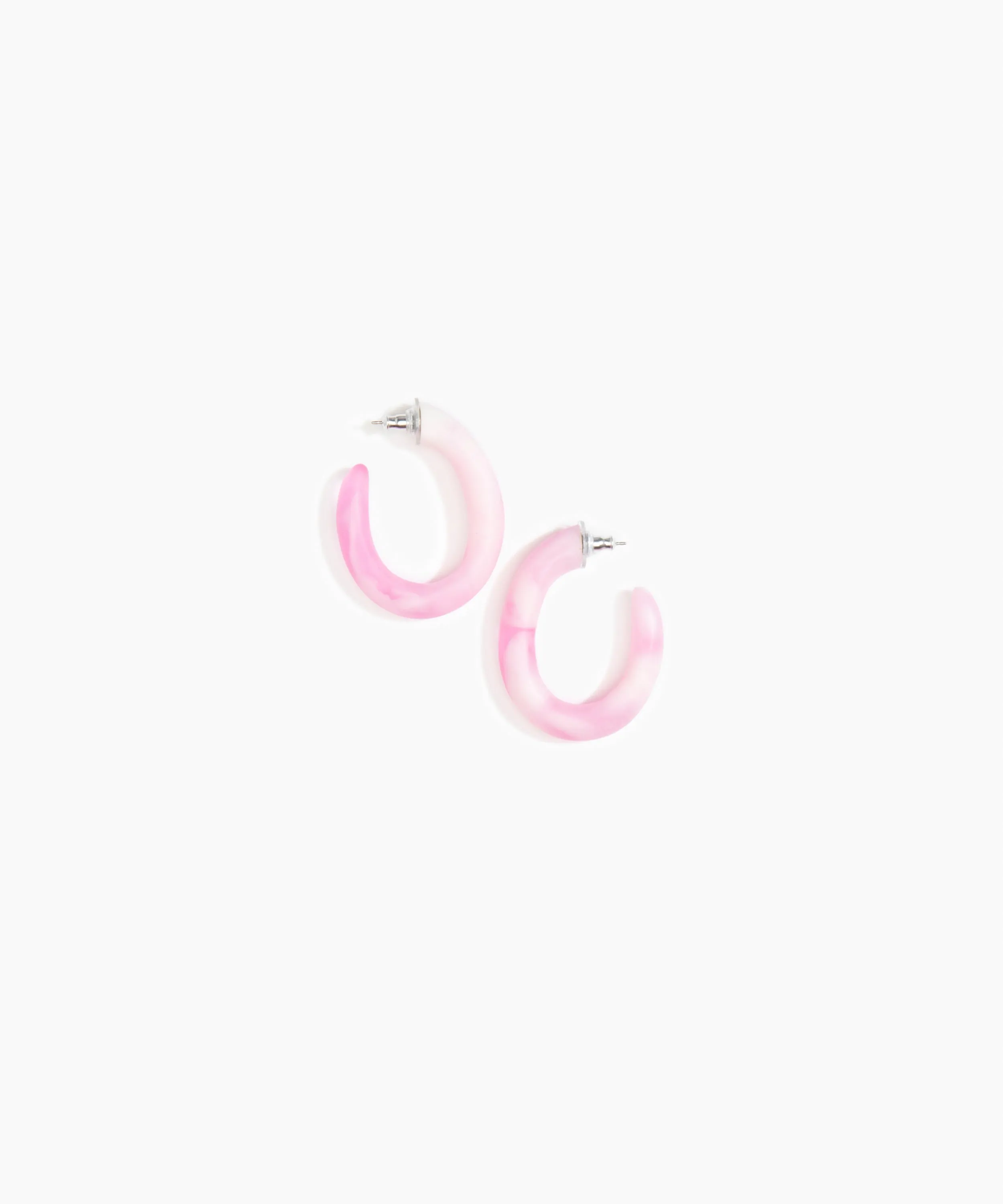 Medium Pebble Loop Earrings