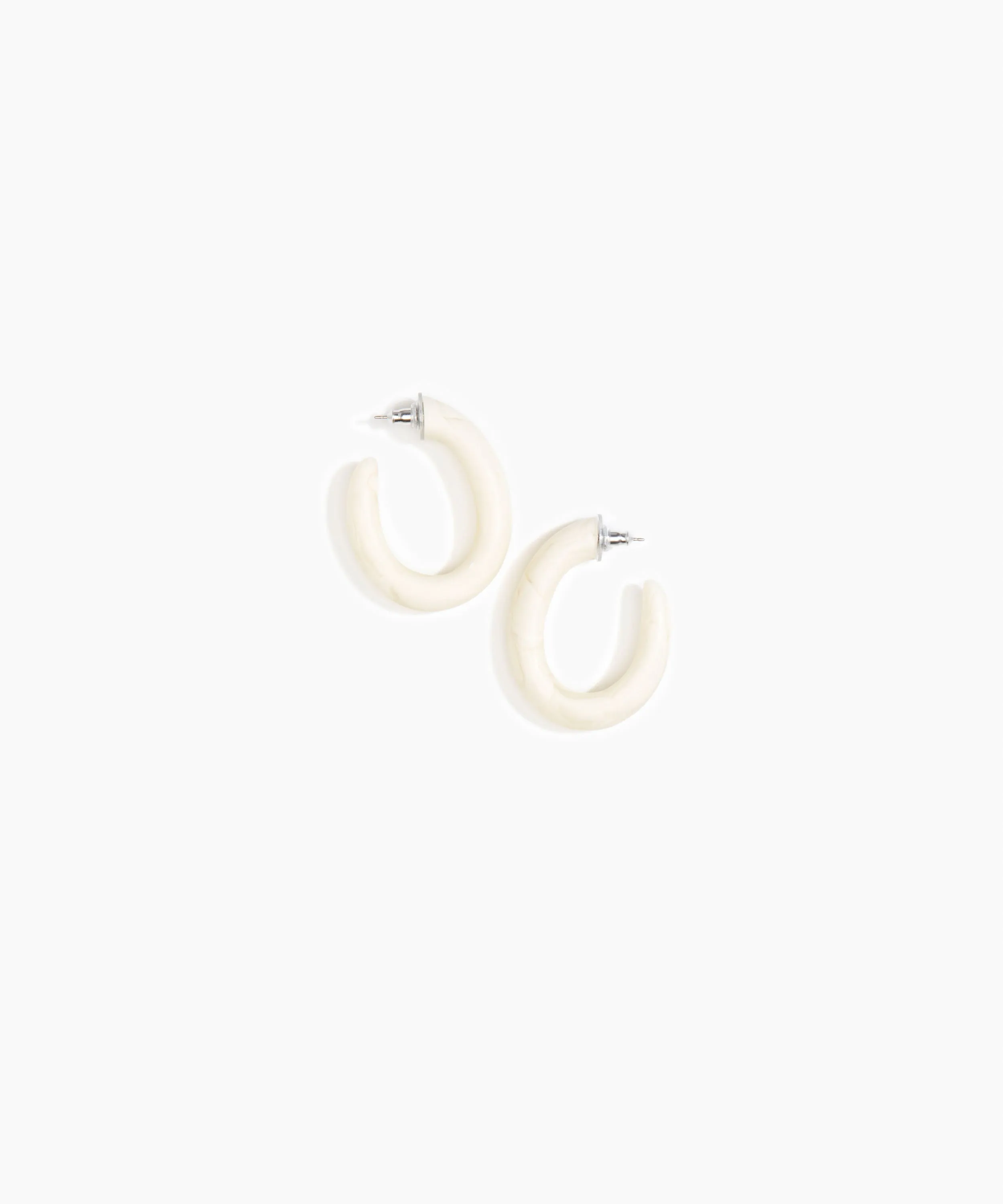 Medium Pebble Loop Earrings