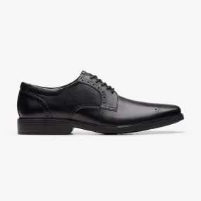 Mens - Clarkslite Tie Black Combi