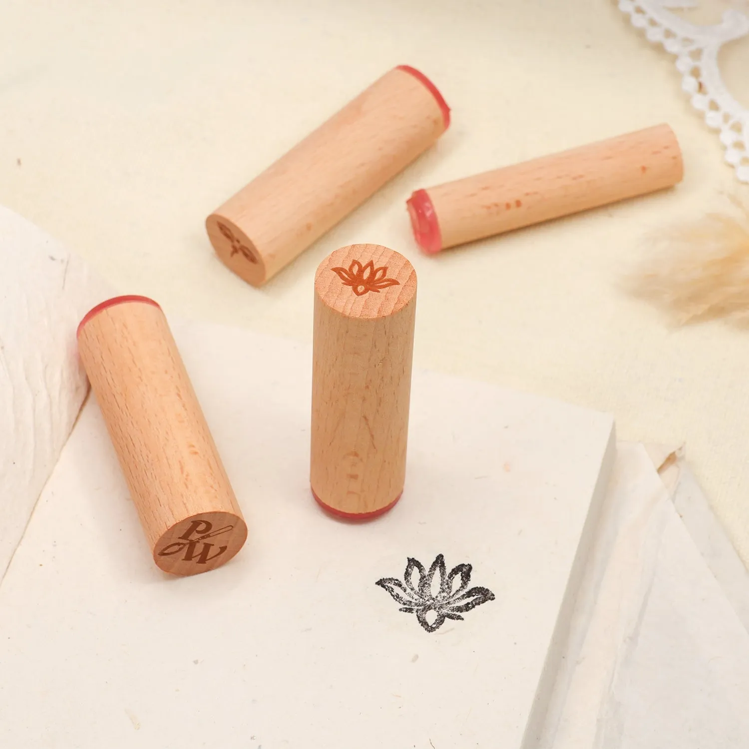 Mini Custom Rubber Stamp