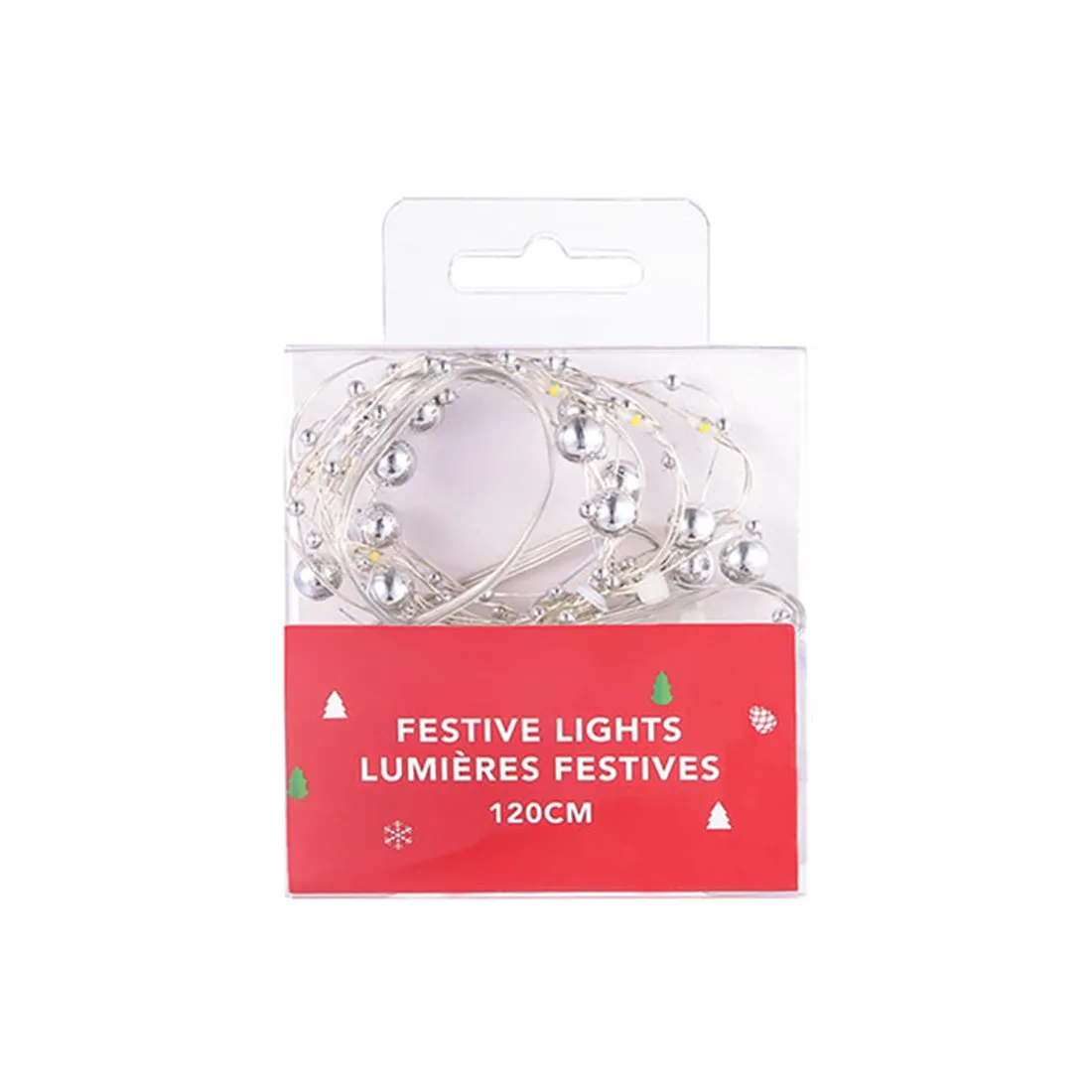 MINISO Pearl String Lights, 3.9 ft LED Battery Powered