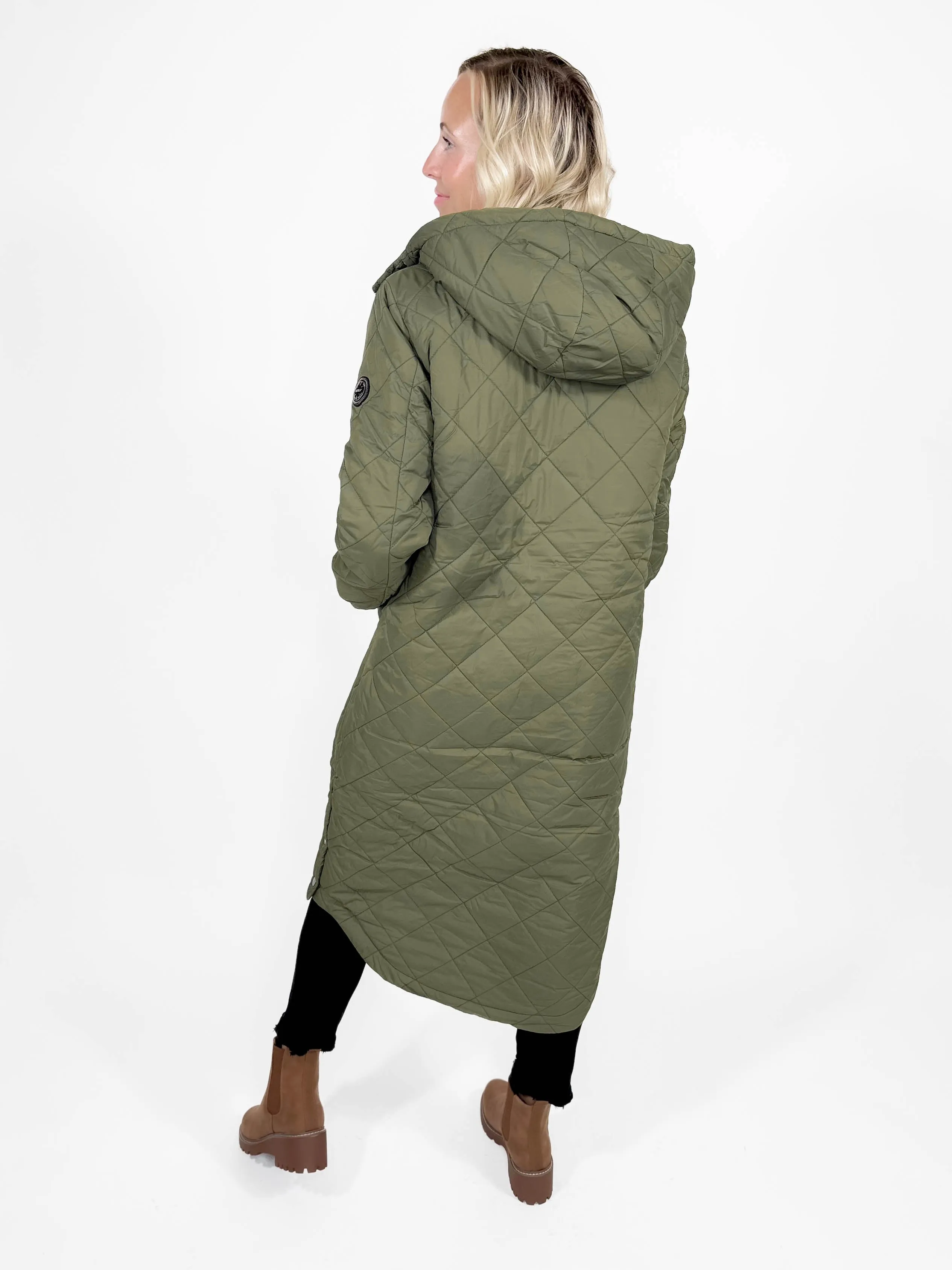 ONLY Arrowsmith Quilted Jacket- OLIVE