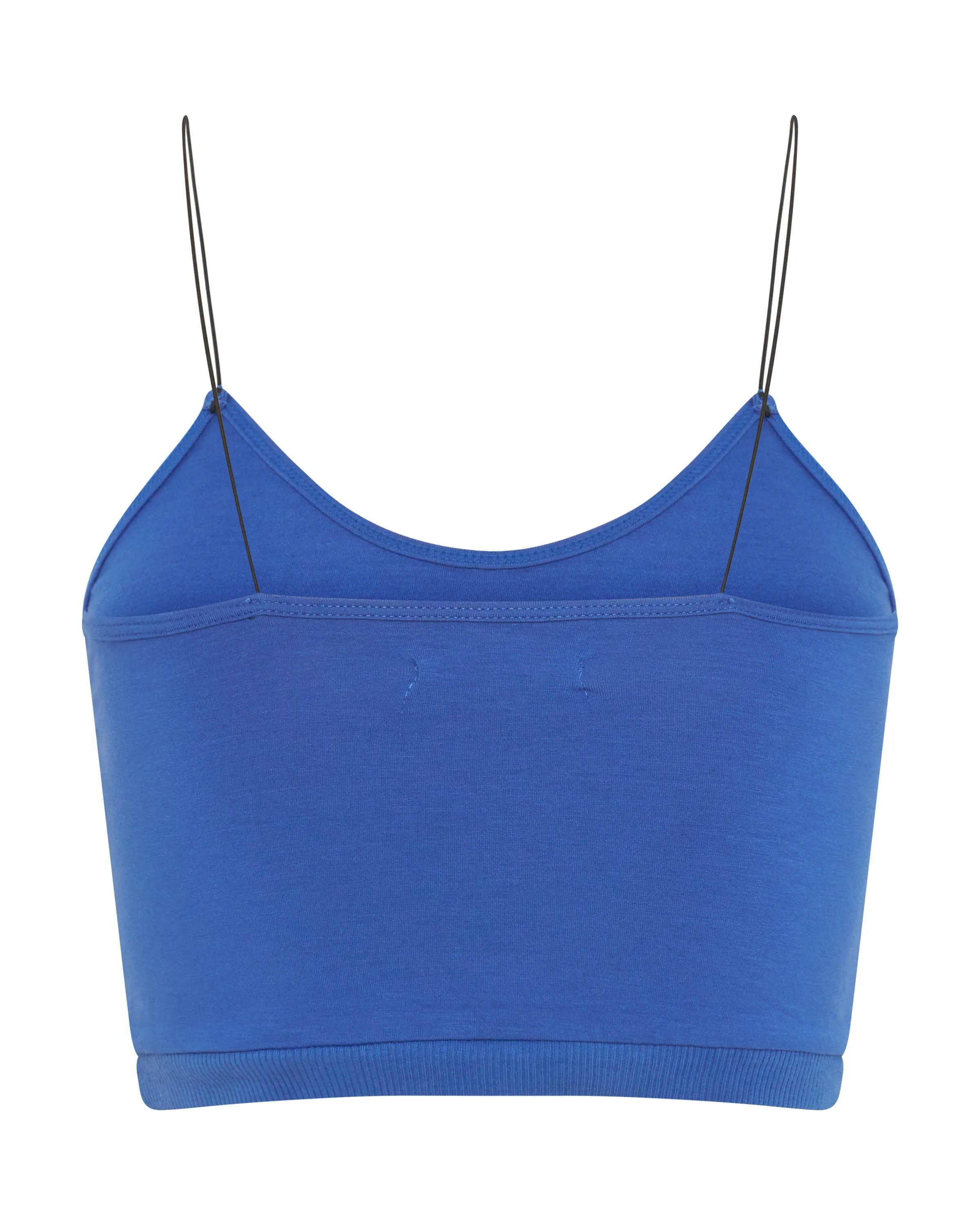 O.T.S String Crop Top - Electric Blue