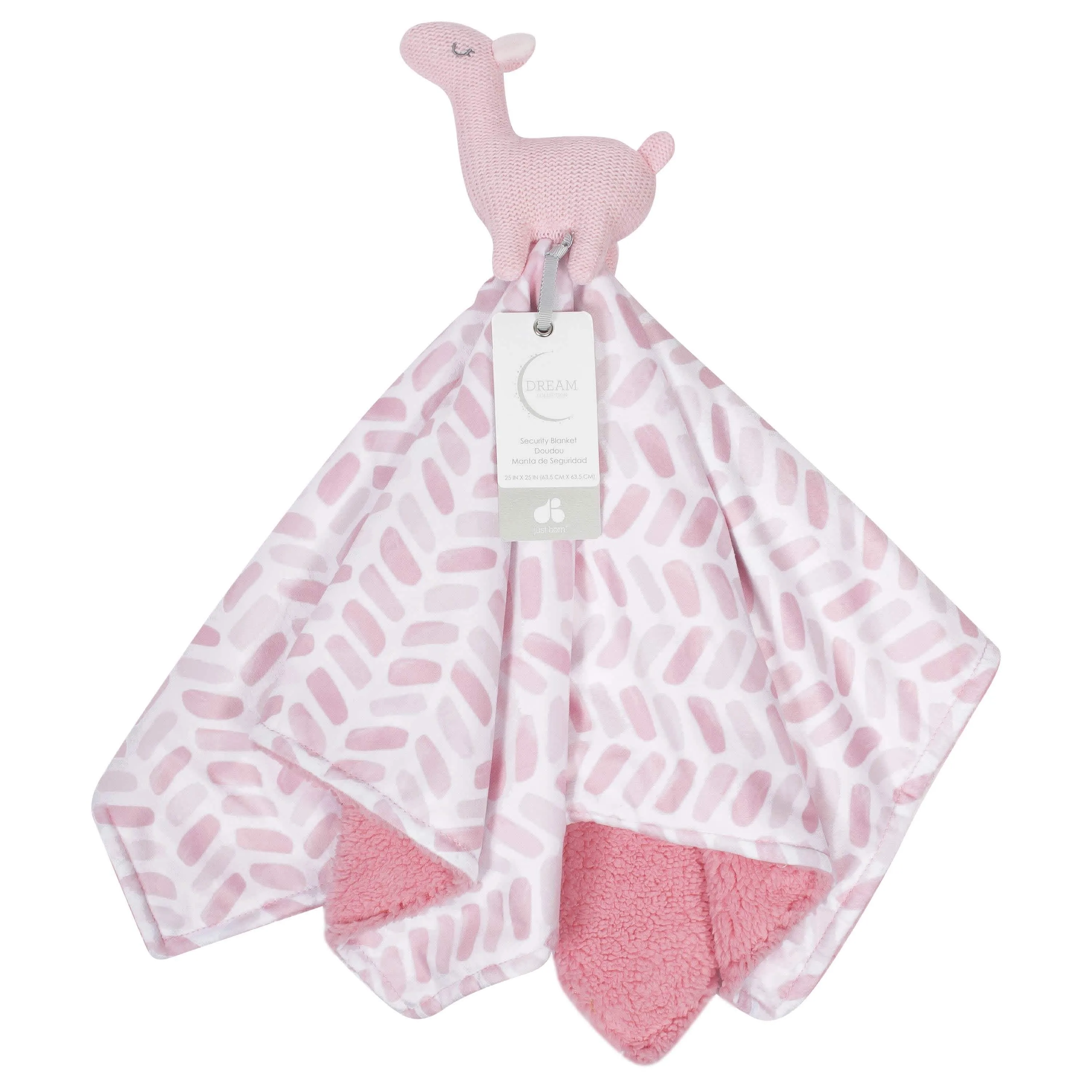 Pink Llama Extra-Large Security Blanket