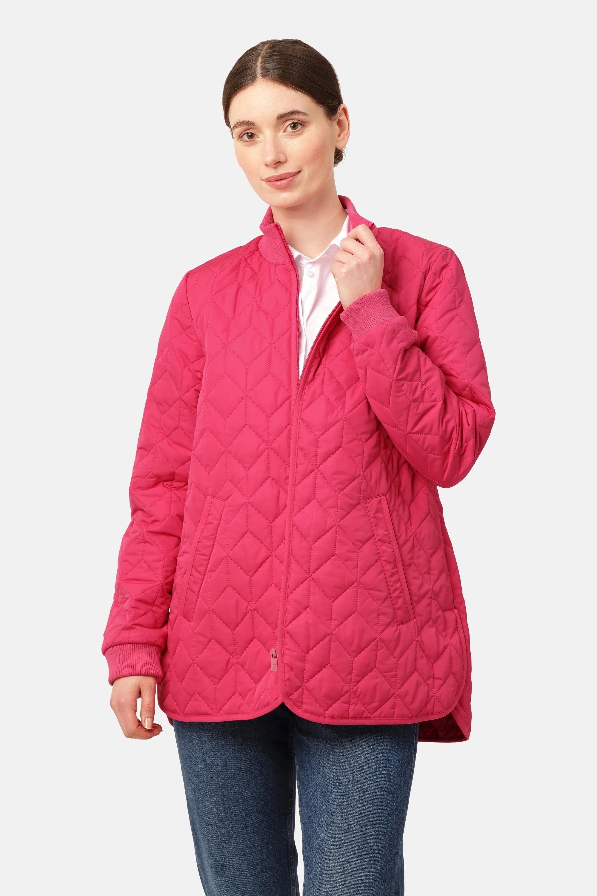 Quilt Jacket - Magenta