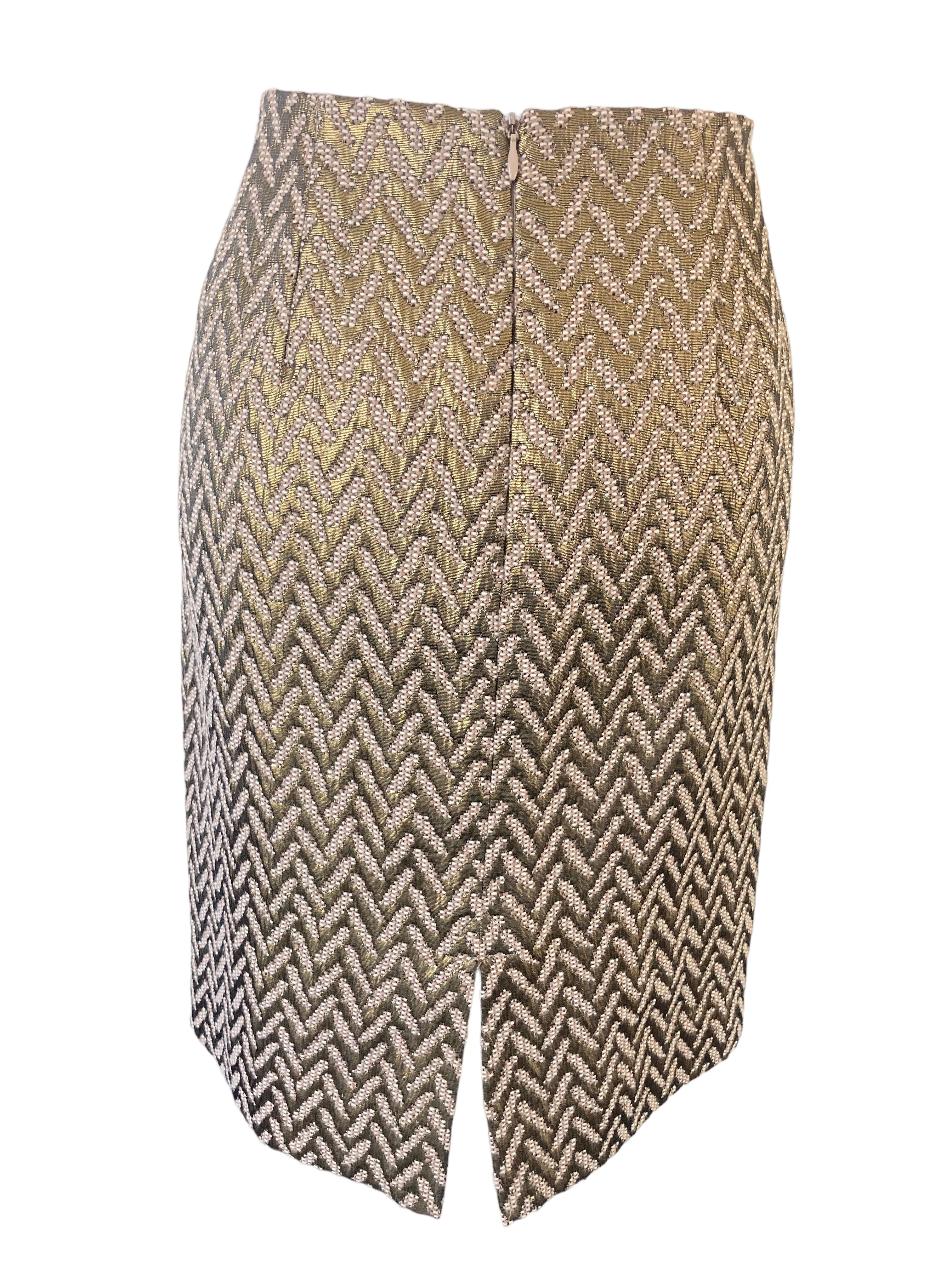 Sara Campbell Gold Festive Skirt, 8