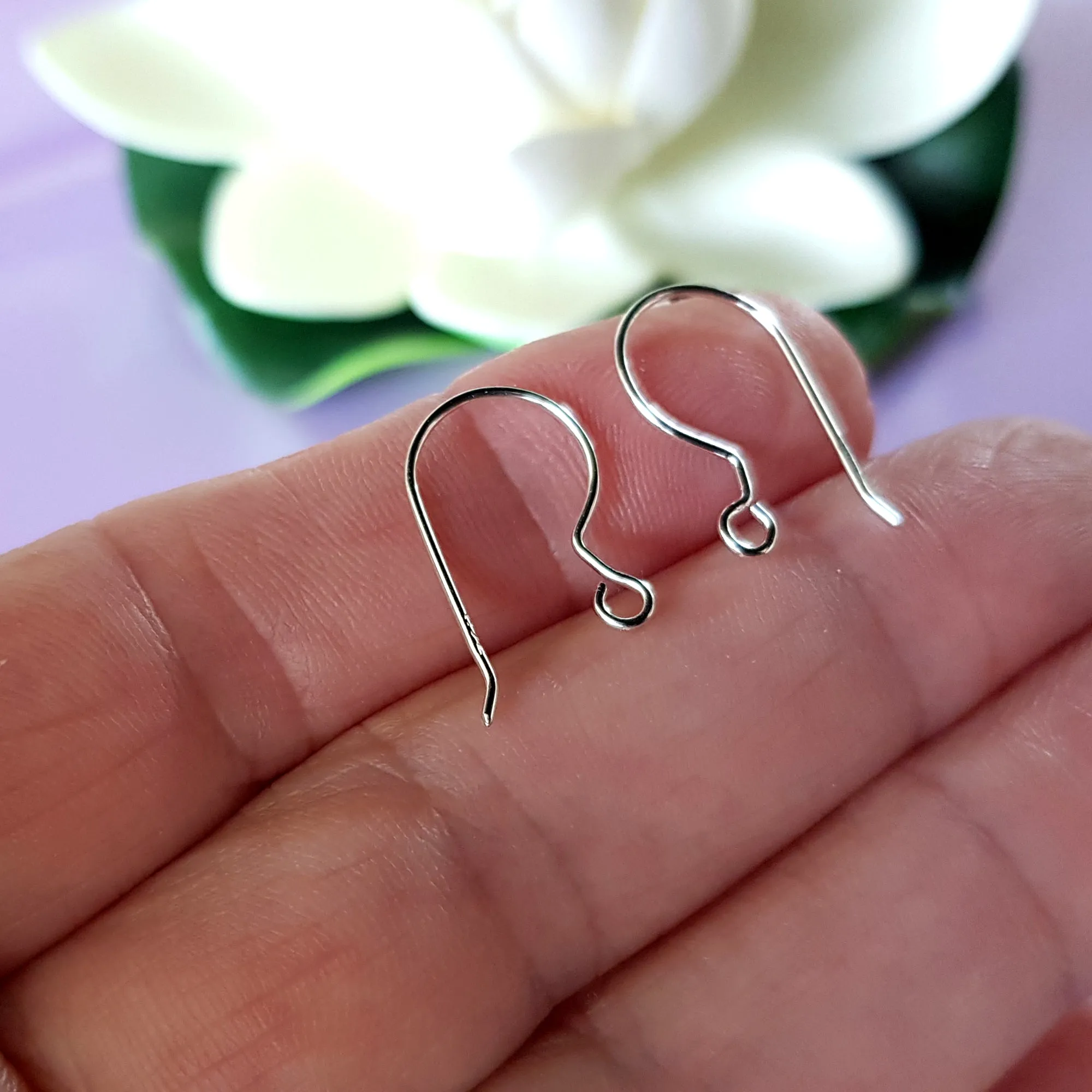 Shepherds Hook Handmade Earring Wires Silver 925 | SS-001EH | Jewellery Supply