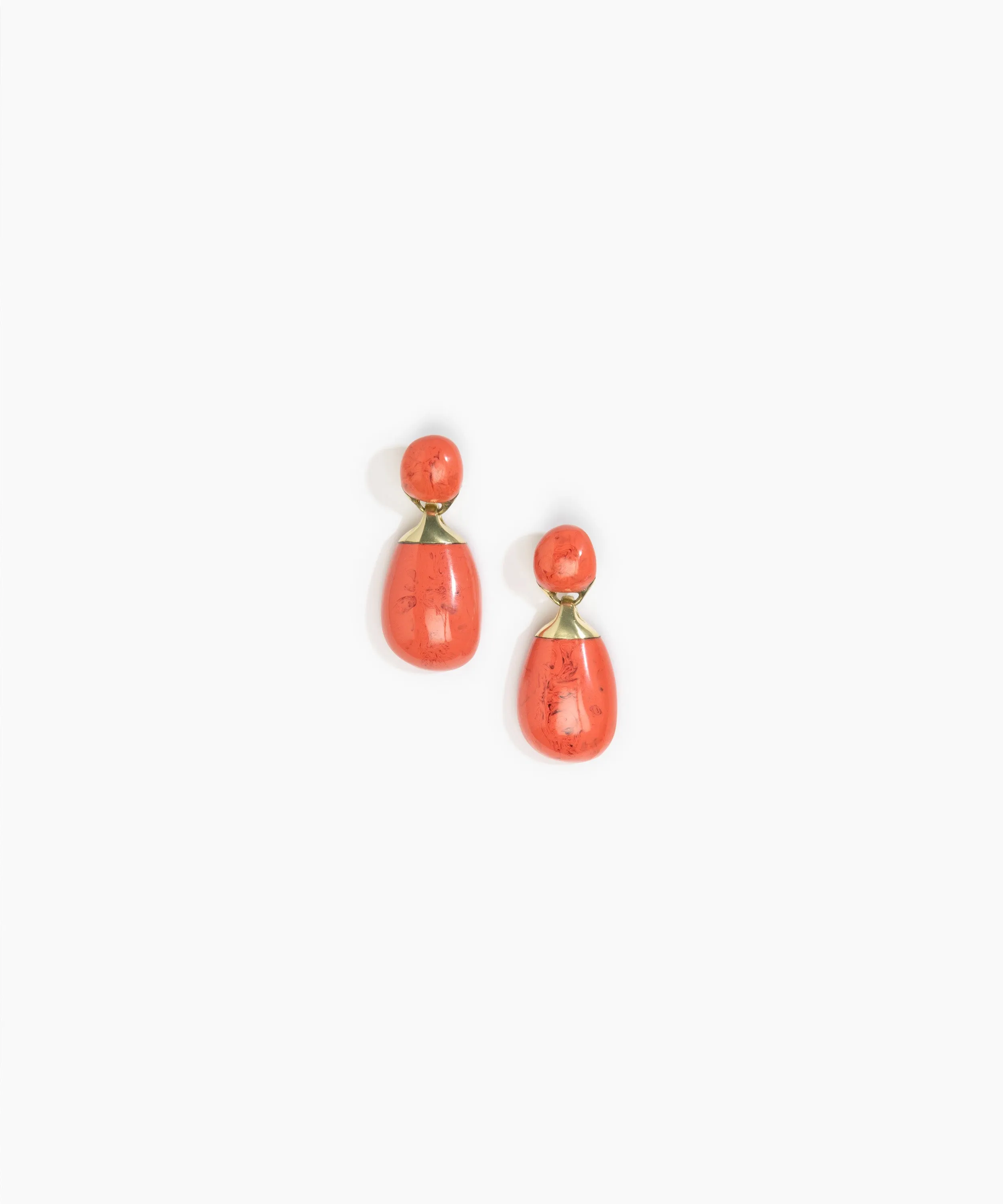 Small River Rock Earrings