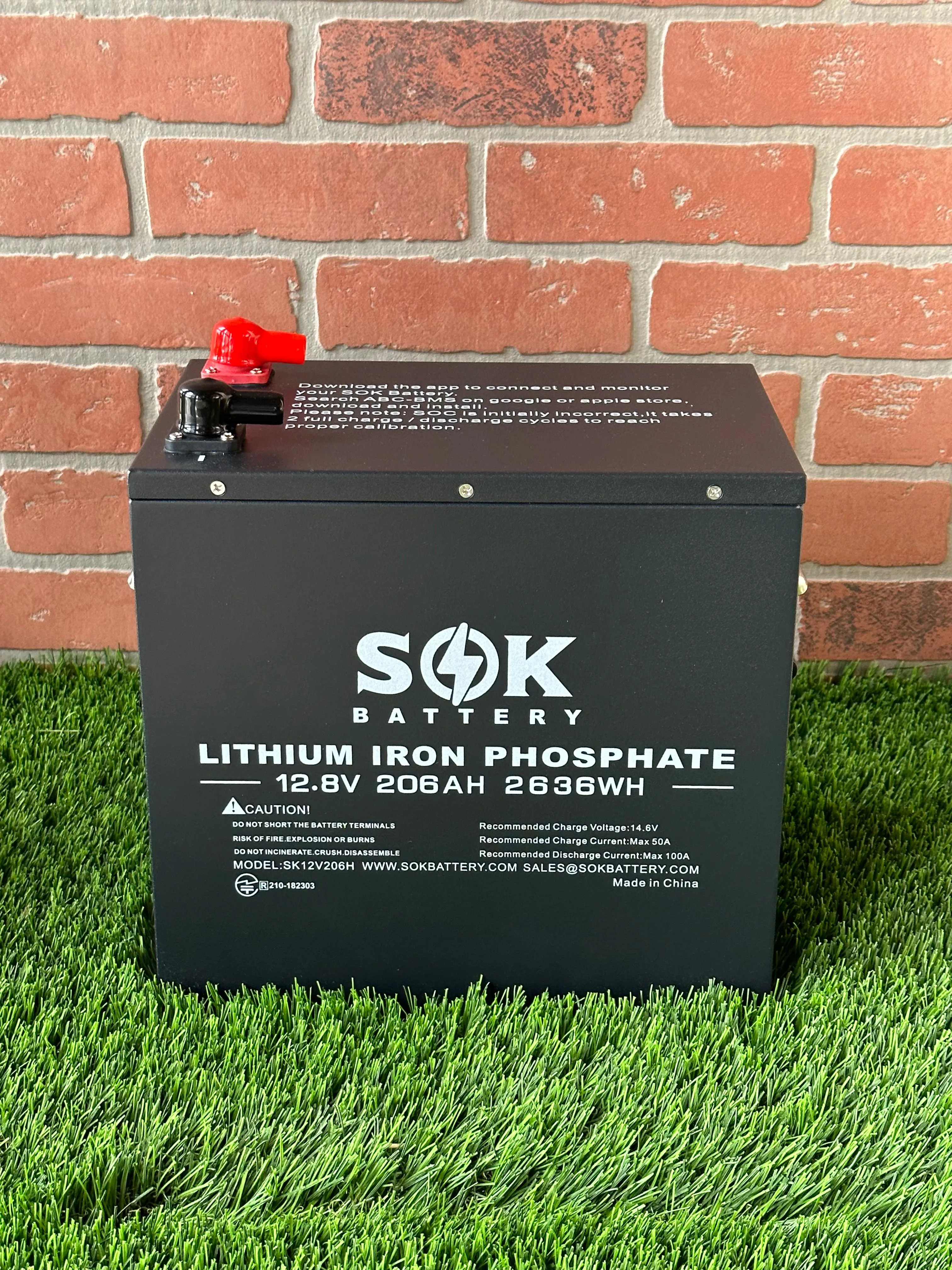 SOK 206AH Lithium Battery