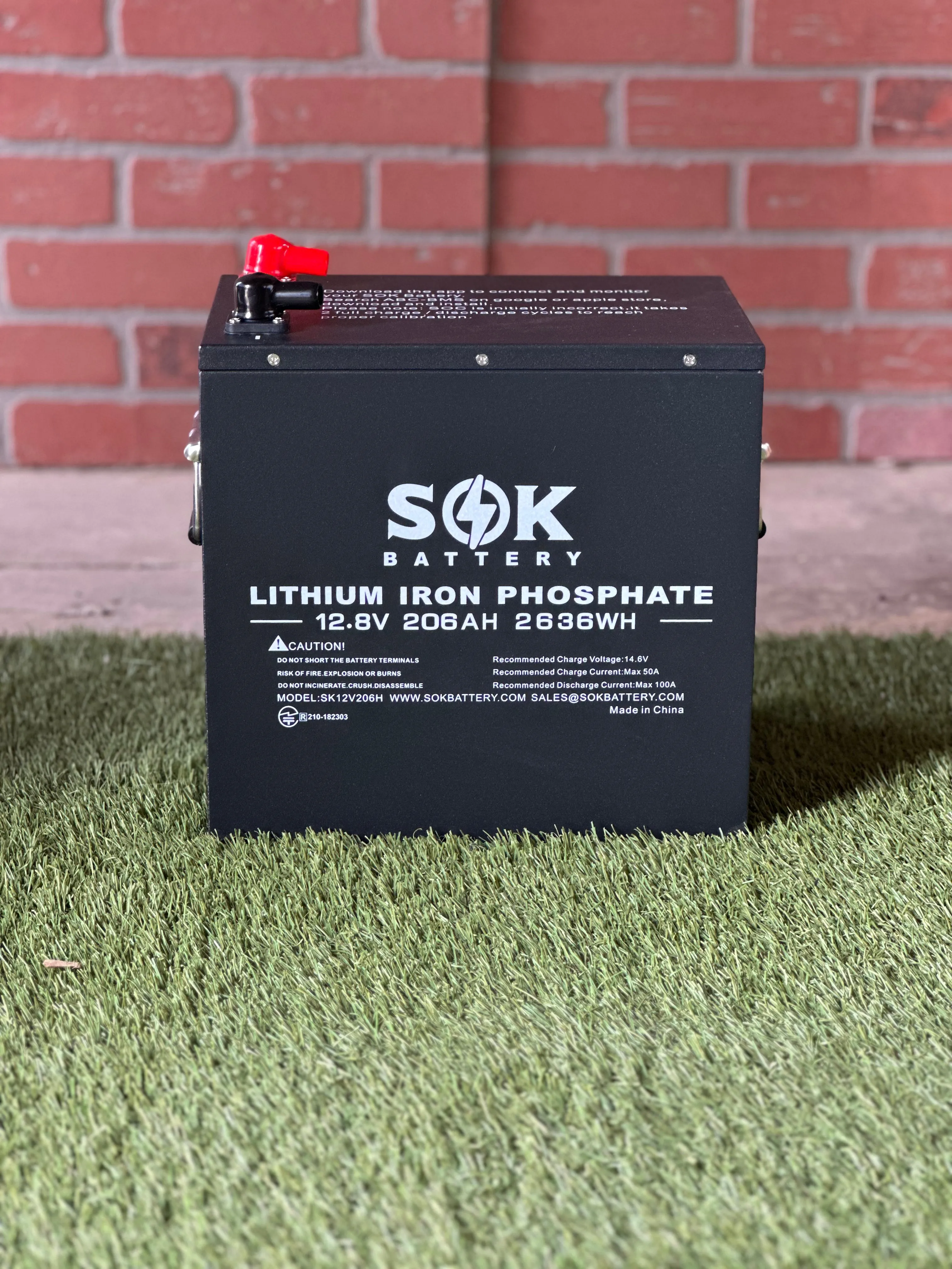 SOK 206AH Lithium Battery