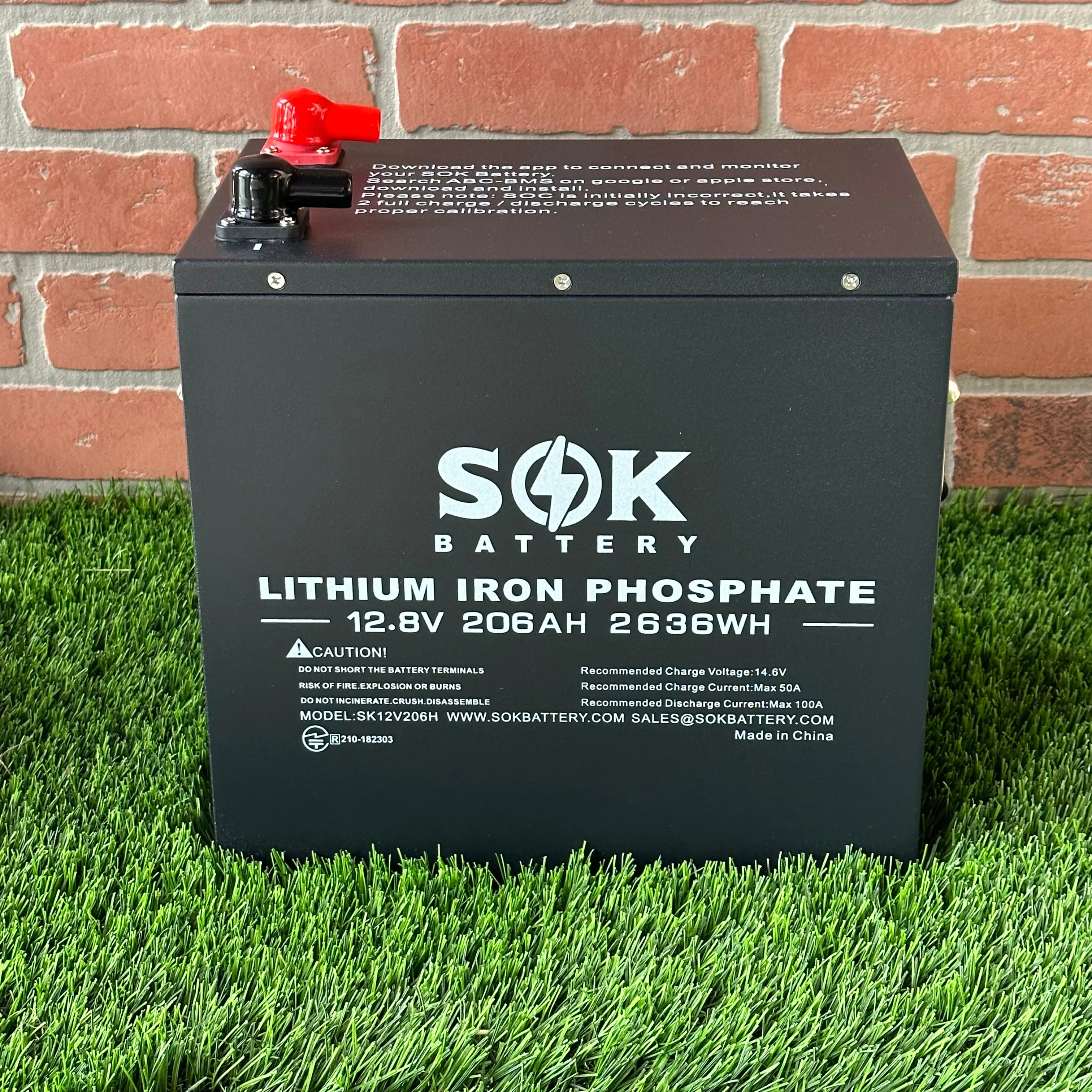 SOK 206AH Lithium Battery