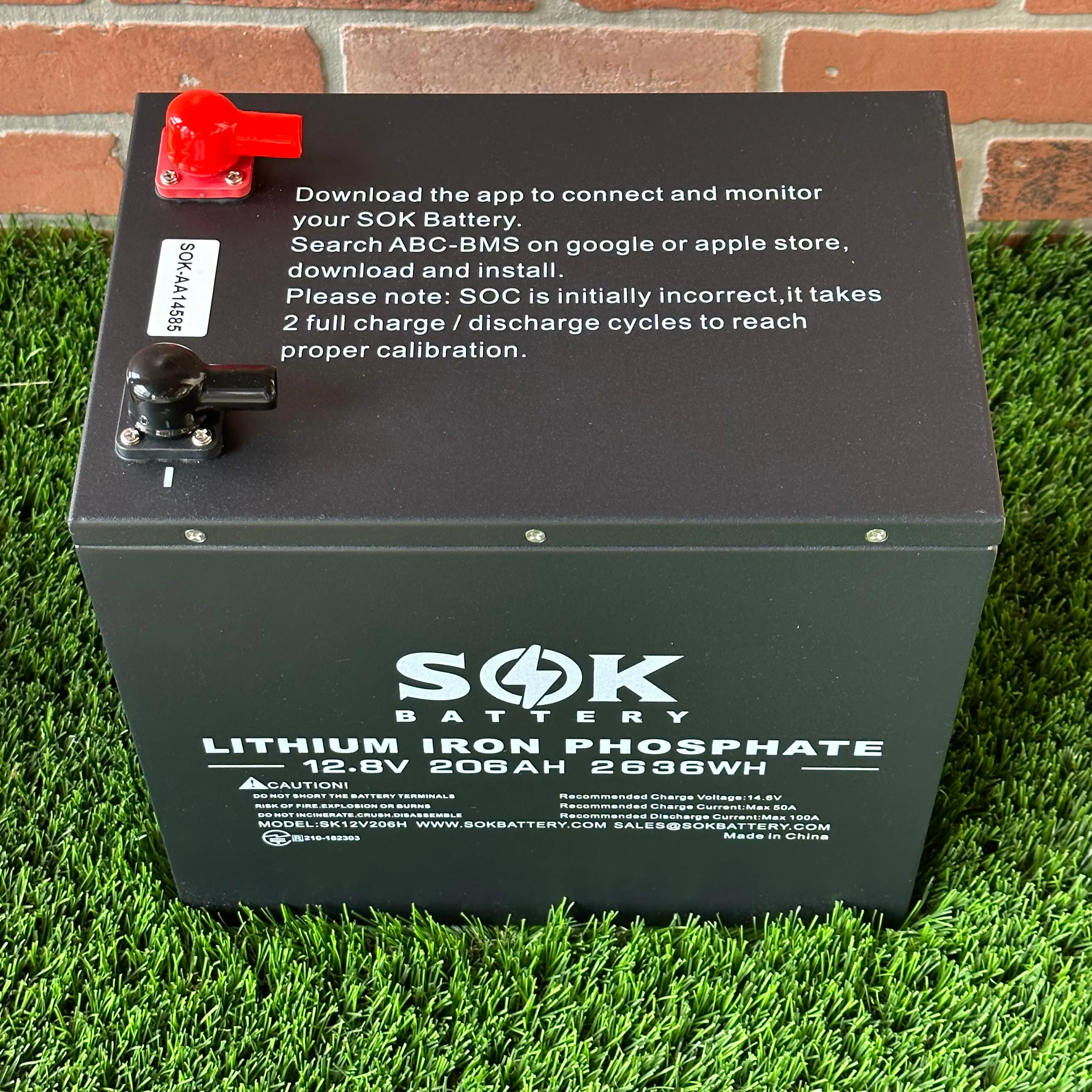 SOK 206AH Lithium Battery