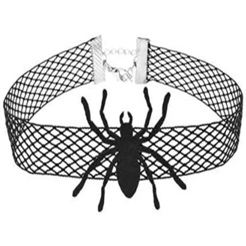 Spider Lace Halloween Headdress Set