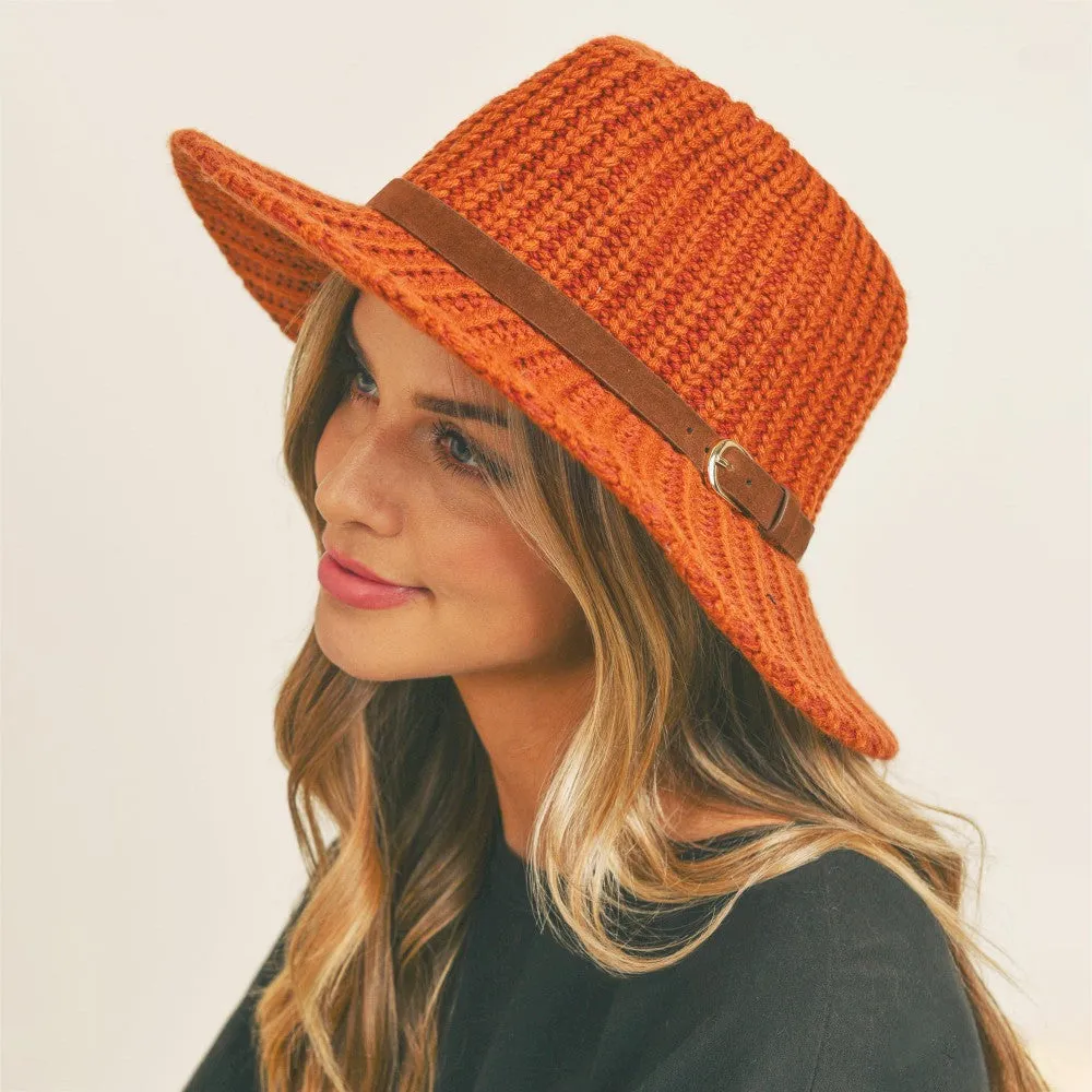 Styline' Knit Wide Brim Panama Hat