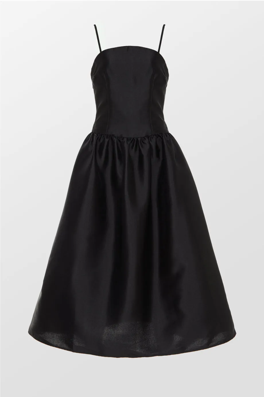 Taffeta Midi Dress