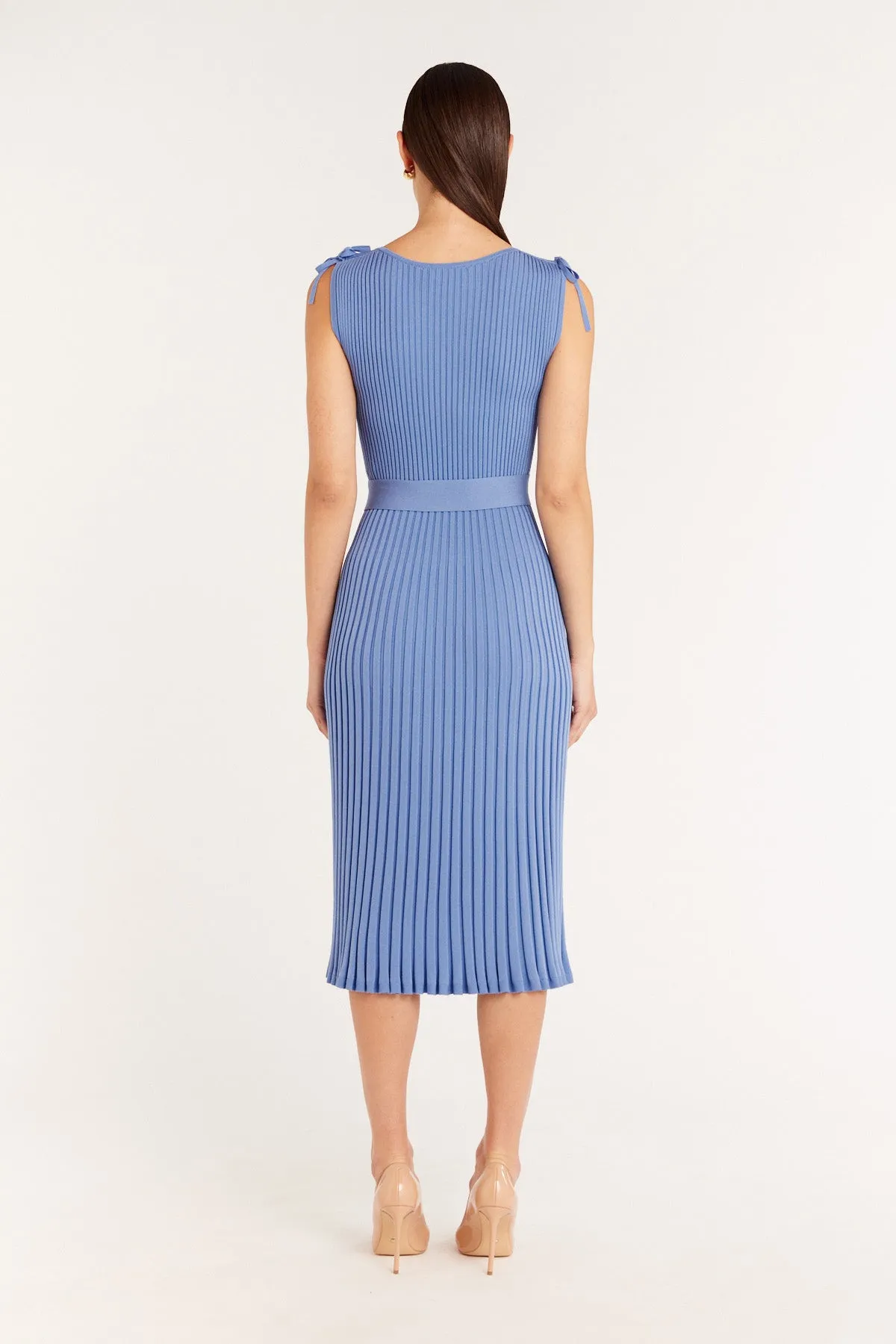 Tessa Knit Dress - Bluebell