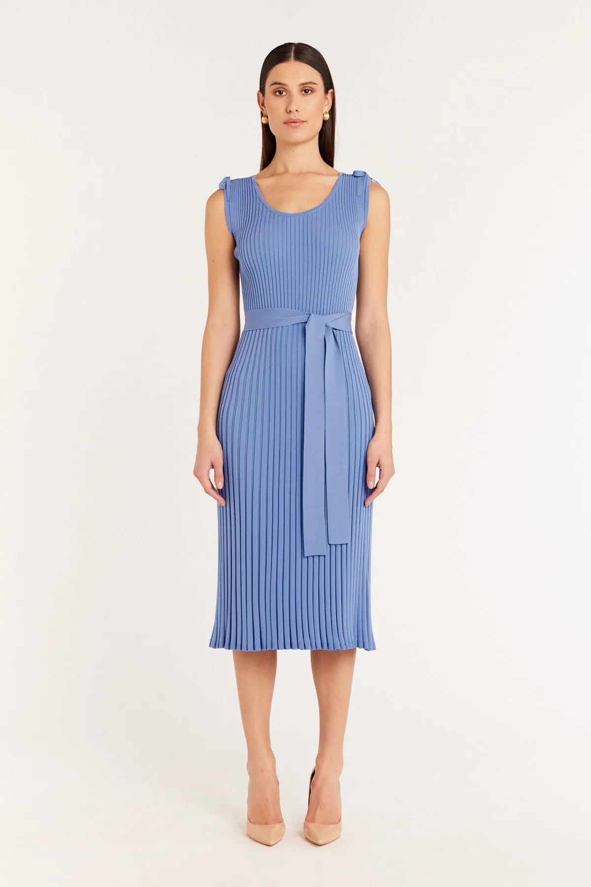 Tessa Knit Dress - Bluebell