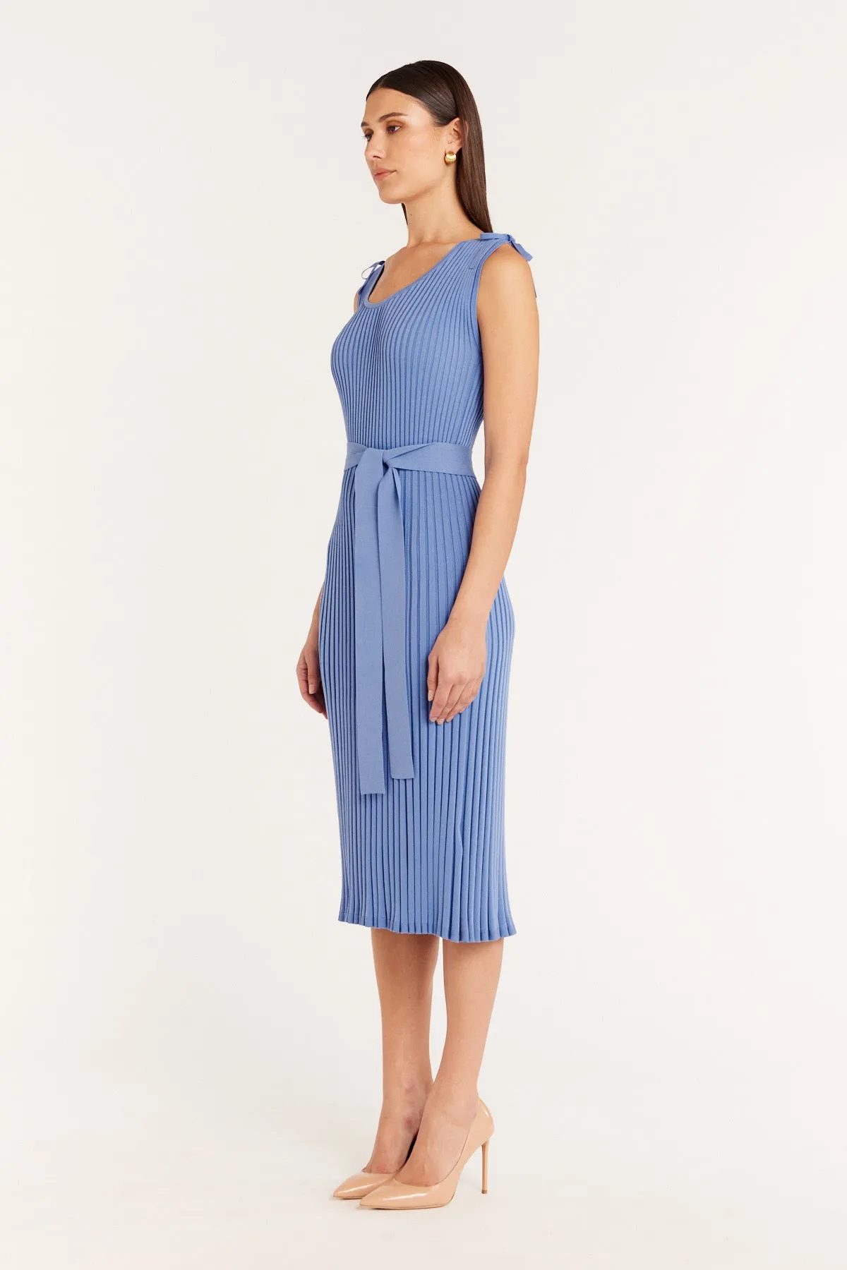 Tessa Knit Dress - Bluebell