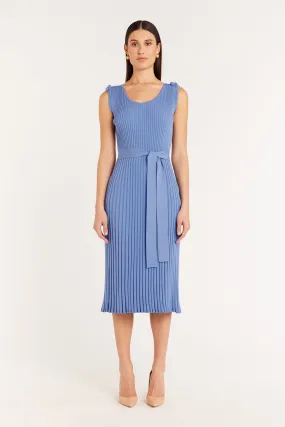 Tessa Knit Dress - Bluebell