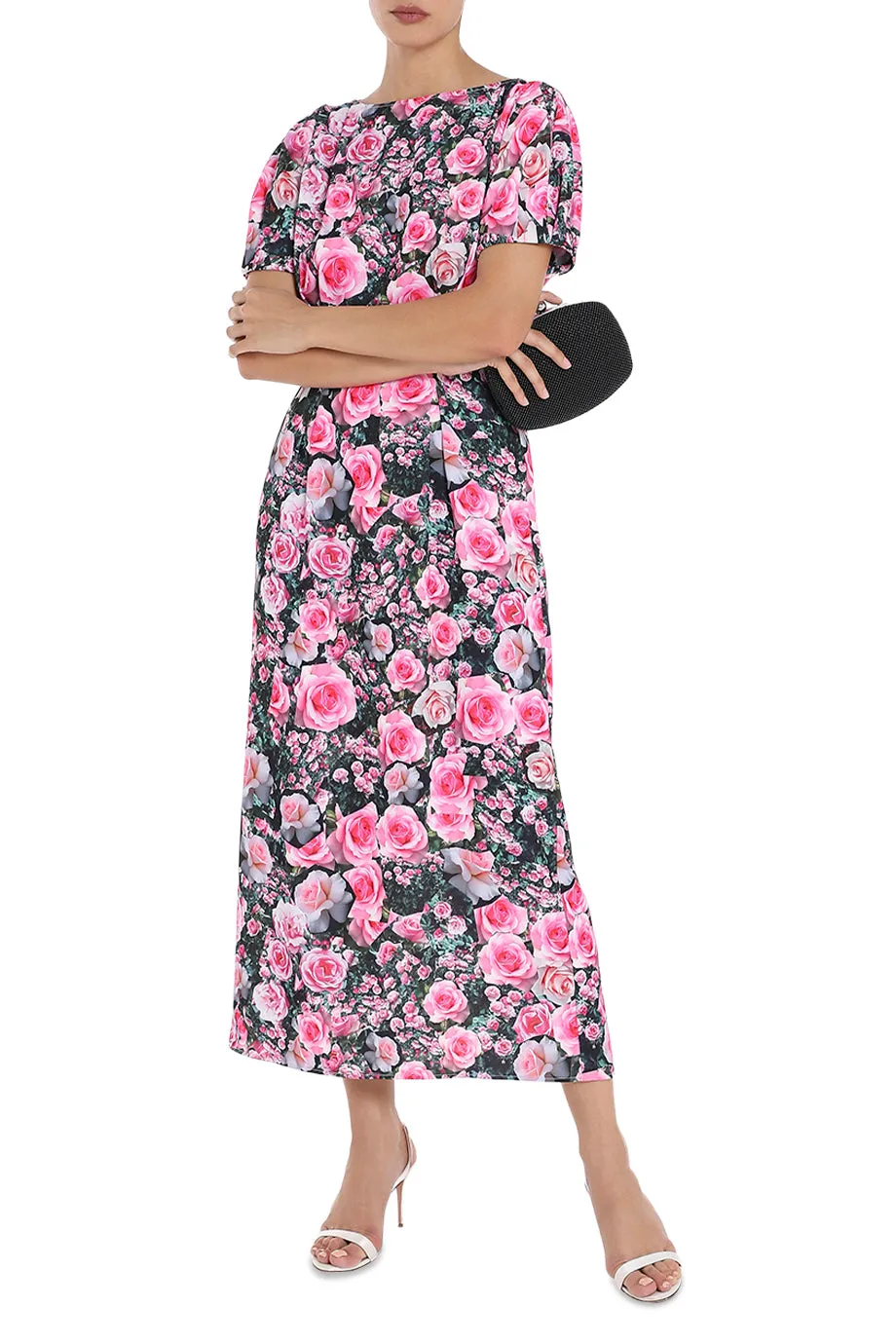 The Rose Garden Midi Dress