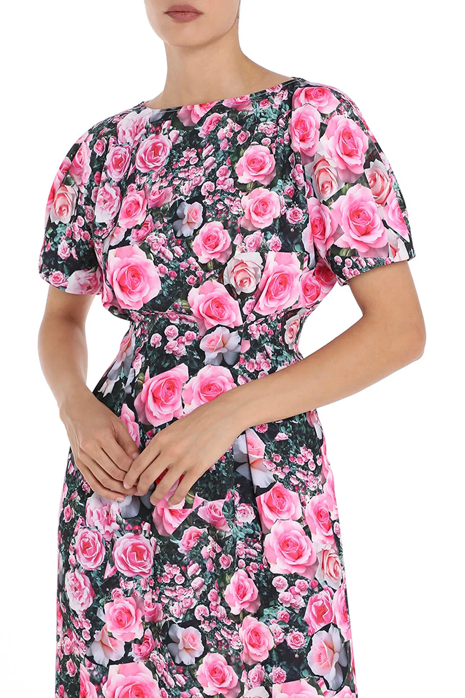 The Rose Garden Midi Dress