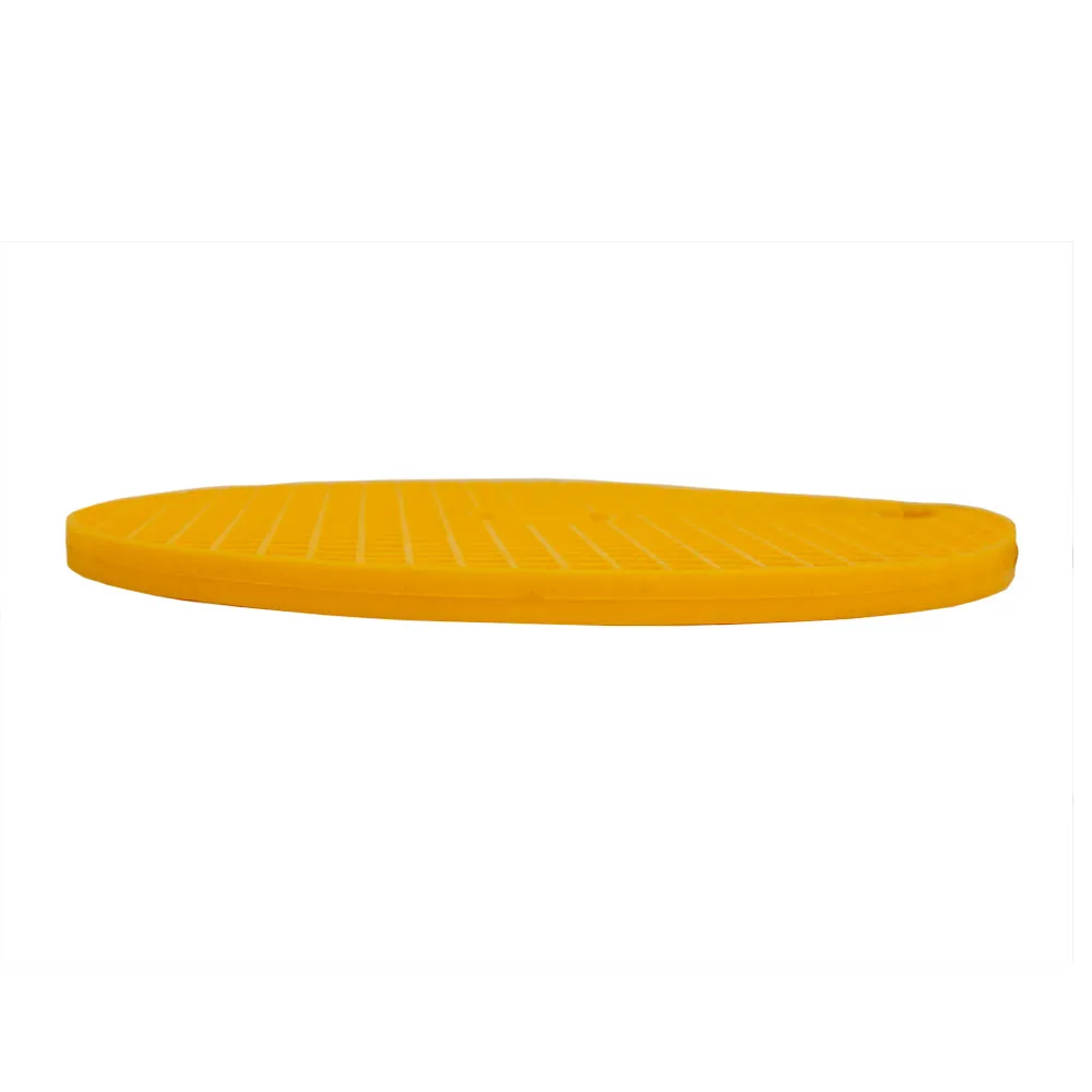 ThermoWorks Hi-Temp Non-Slip Silicone Hotpad/Trivet 600°F, 7 In BPA Free Yellow