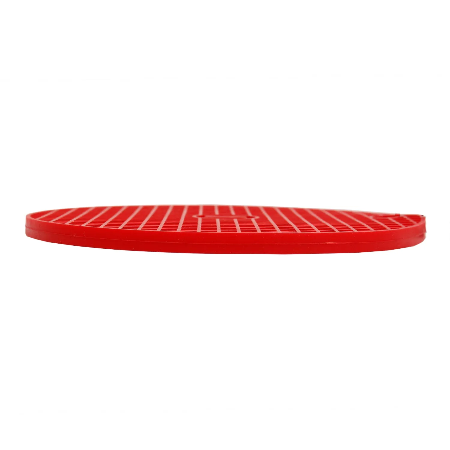 ThermoWorks Hi-Temp Non-Slip Silicone Hotpad/Trivet 600°F, 7 Inch BPA Free Red