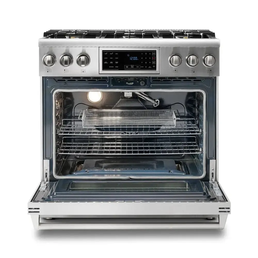 Thor 36 Inch Tilt Panel Professional Gas Range