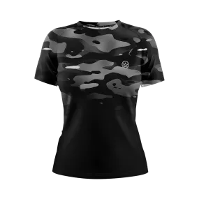 Women’s Dark Camo Short Sleeve MTB Jersey