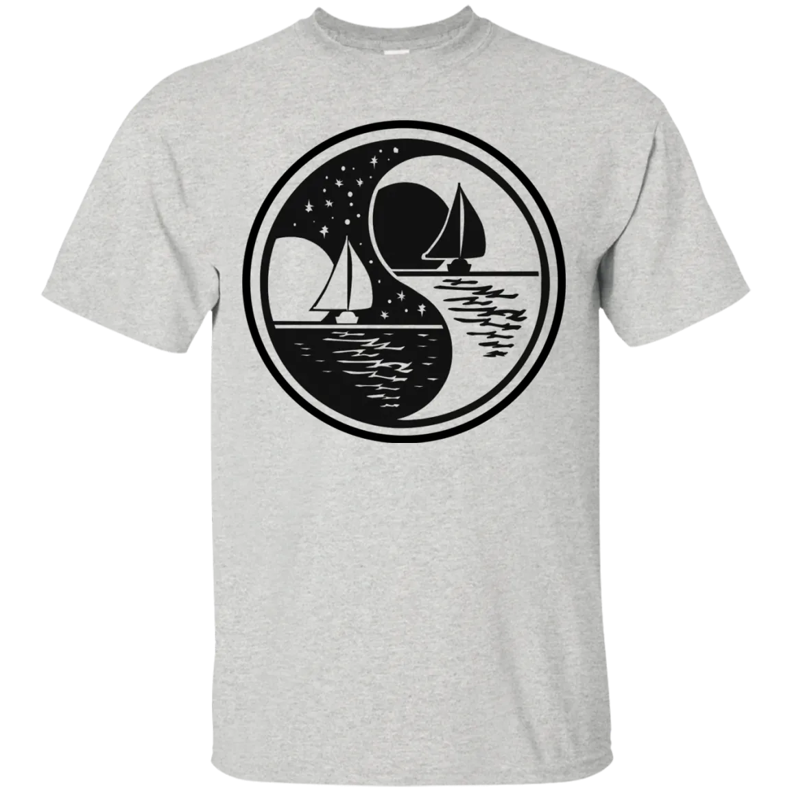 Yin Yang Custom Ultra Cotton T-Shirt